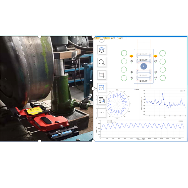 激光车轮多边形检测分析仪