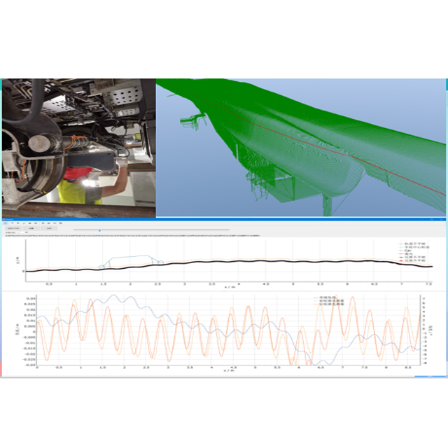 数字激光车载轨道几何状态检测系统